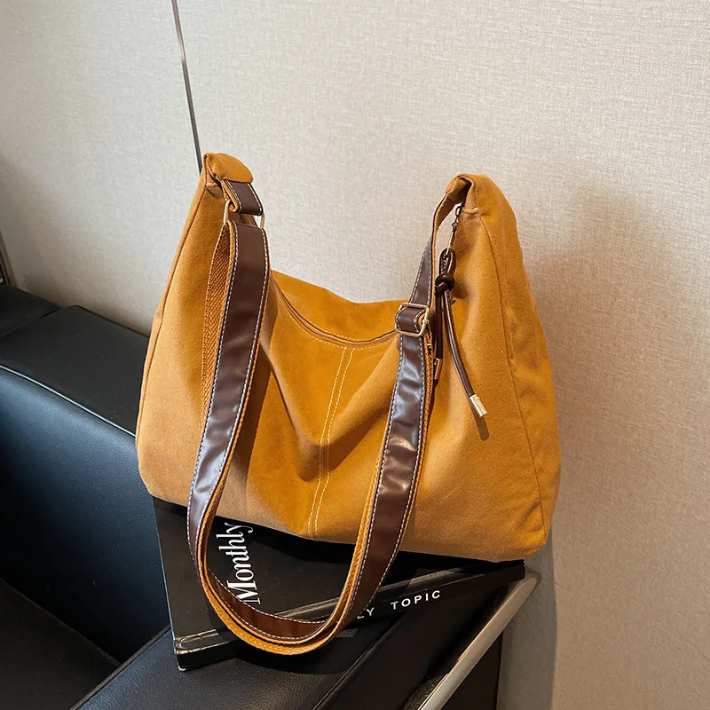 Large Capacity Tote Bag Versatile Handbag for Women Commuting Bag Messenger Shoulder Bag Multiple Pockets Mummy Bag - Image 4