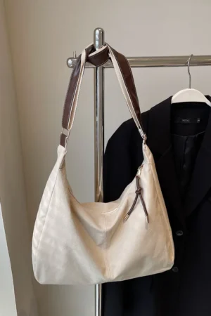 Large Capacity Tote Bag Versatile Handbag for Women Commuting Bag Messenger Shoulder Bag Multiple Pockets Mummy Bag