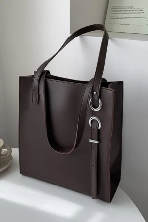 New Women's Shoulder Bags Autumn Winter Large Capacity Texture Leather Tote Bag Fashion Vintage Underarm Handbags Trend